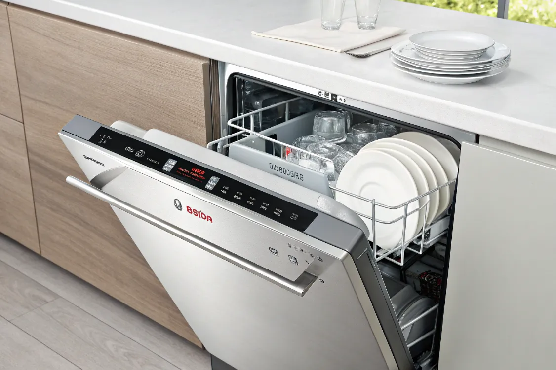 چرا ظرفشویی بوش آبگیری نمی‌کند؟