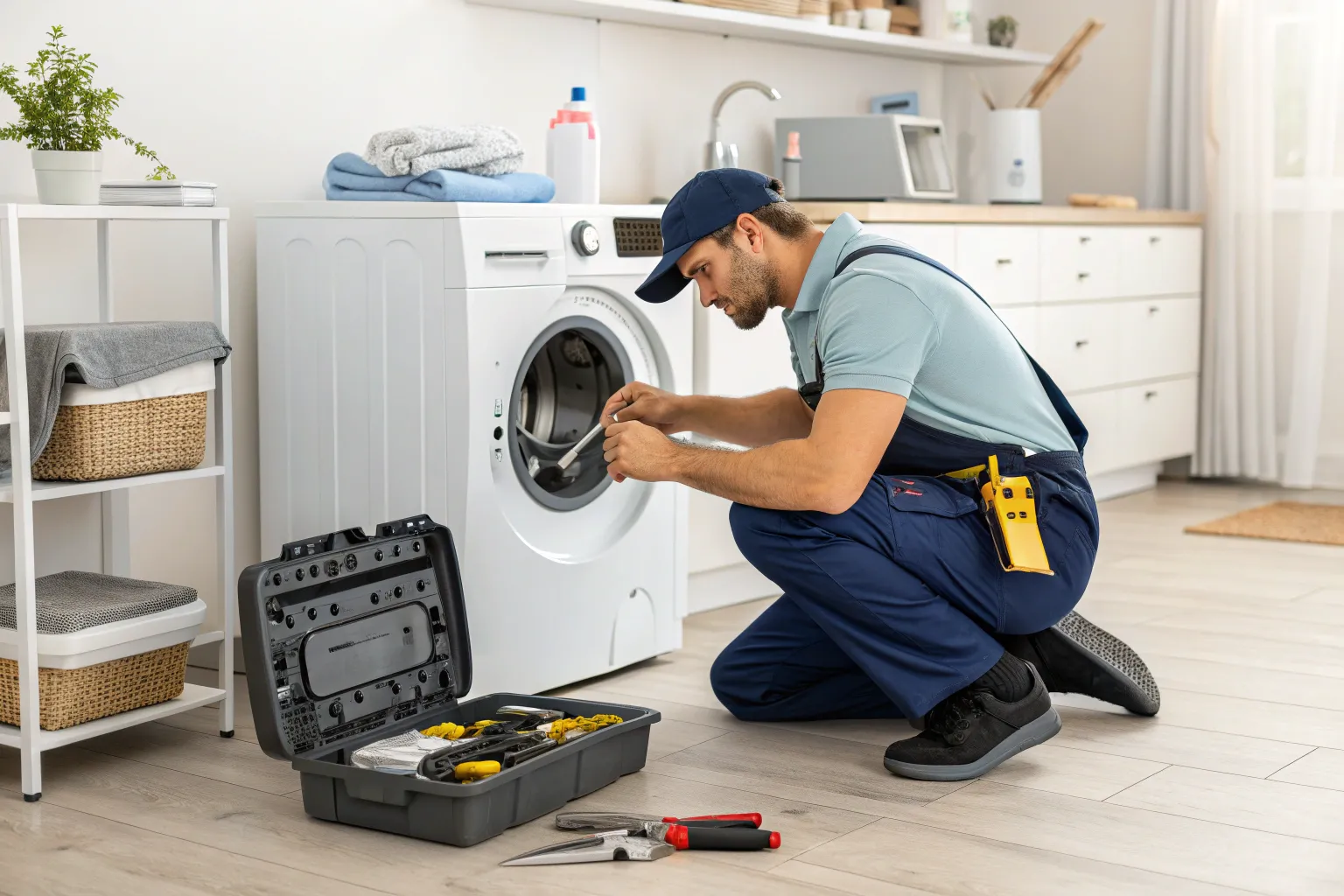 خرابی‌های رایج لباسشویی بکو و علت آن‌ها