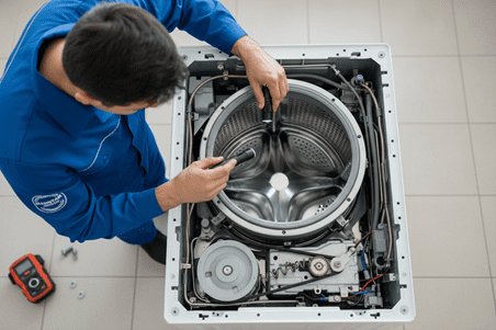 تعمیر لباسشویی ال جی