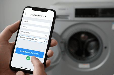 تعمیر لباسشویی توشیبا