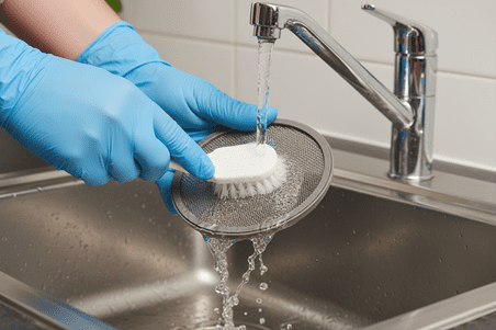 رفع عیب عملکرد تخلیه ظرفشویی بوش