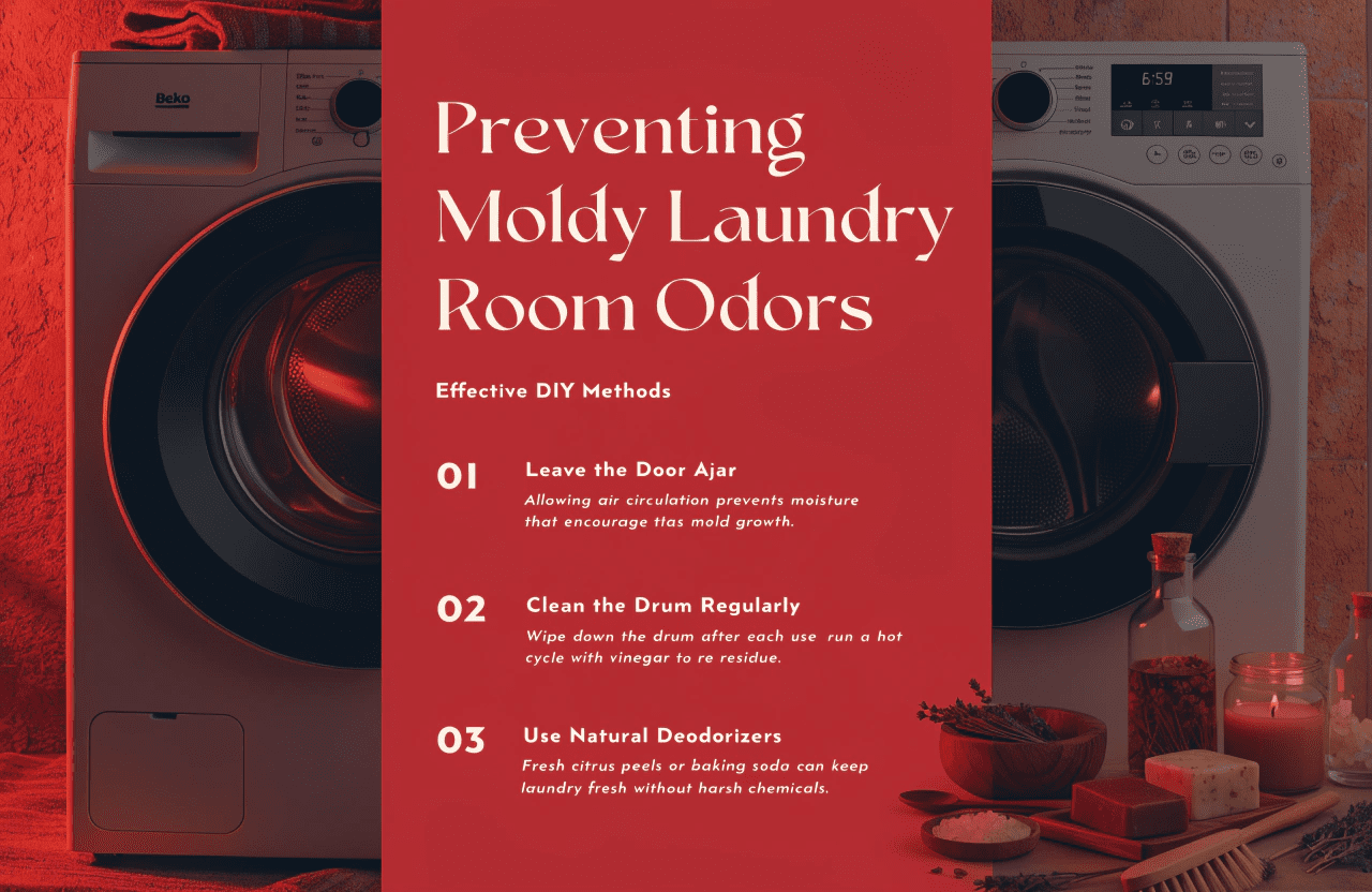 راهنمای جلوگیری از بوی کپک در لباسشویی بکو با روش های خانگی مؤثر