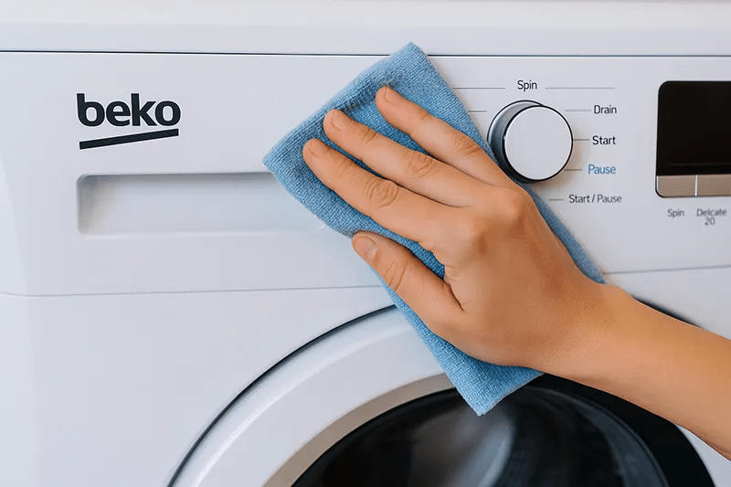 روش پاک سازی فیلتر ورودی آب لباسشویی بکو برای جلوگیری از ارورهای مکرر